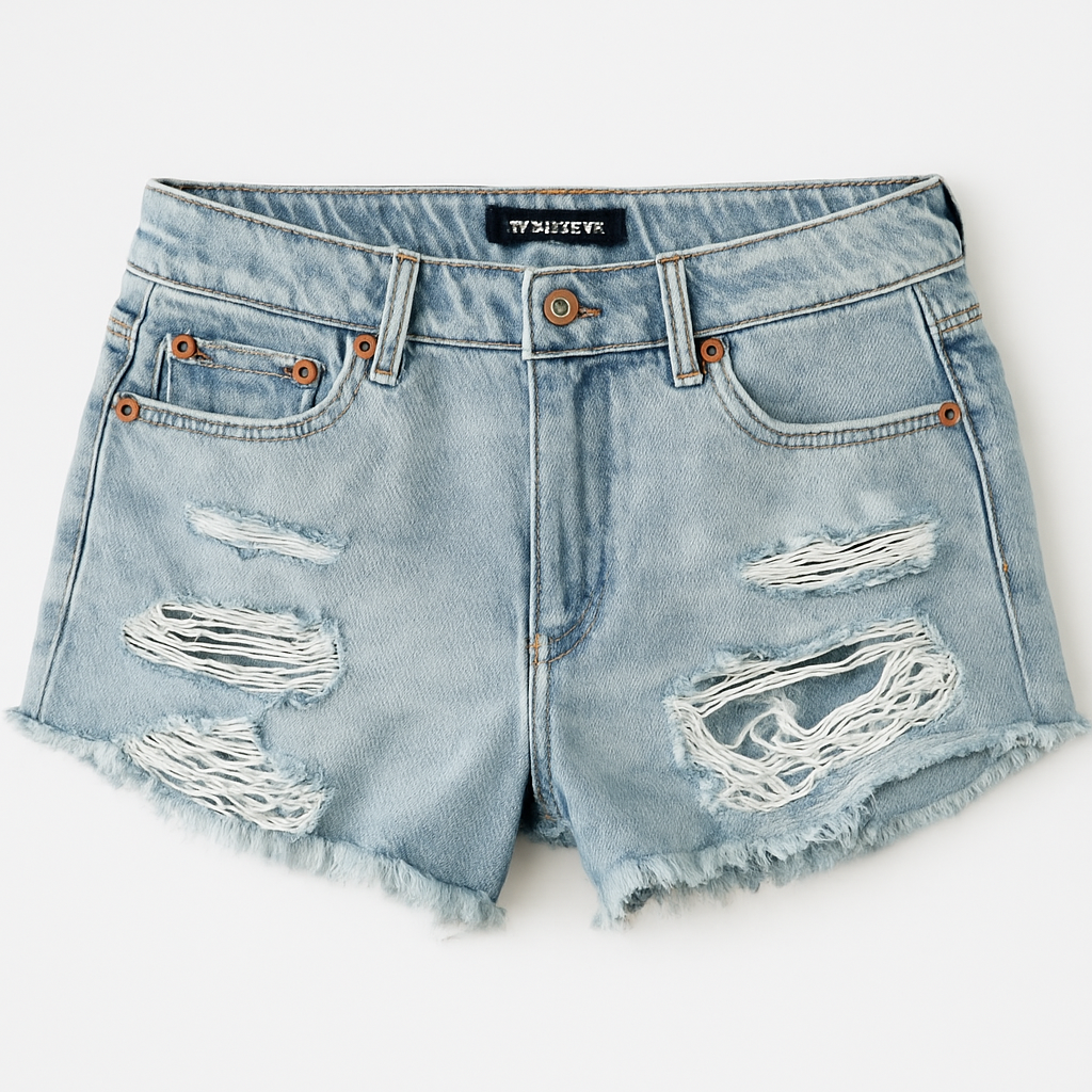 Sunset Kiss Demin Shorts