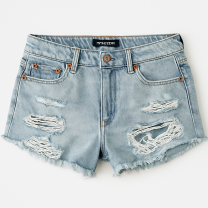 Sunset Kiss Demin Shorts